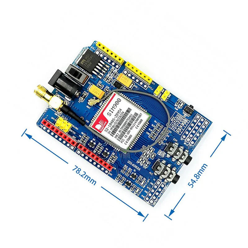 1/2/5/10/20Pcs SIM900 Module 4-band Development Board GSM GPRS SMS Wireless Data Ultra TC35I