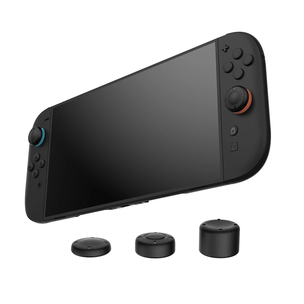 6 قطعة سيليكون Thumbsticks عصا التحكم غطاء تغليف استبدال ThumbStick قبضة غطاء تغليف عصا قبعات Thumbstick قبضة غطاء للتبديل 2