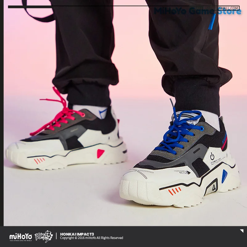 Rozaliya Shoes MiHoYo Official Original Honkai Impact 3 Rozaliya Olenyeva Shoes Fervent Tempo Series Doujin Couple Sneakers Gift