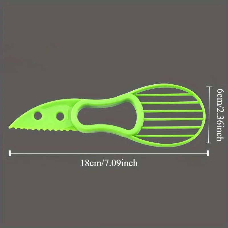 1/2Pcs Avocado Slicer Cutter Multi-Function Kitchen Tool For Peeling Slicing Separating Fruit Pulp