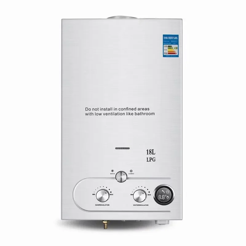 for 18L Flue Gas Water Heater Liquefied Natural Gas Household Commercial Instant Hot Water Heater Manufacturer Wholesale