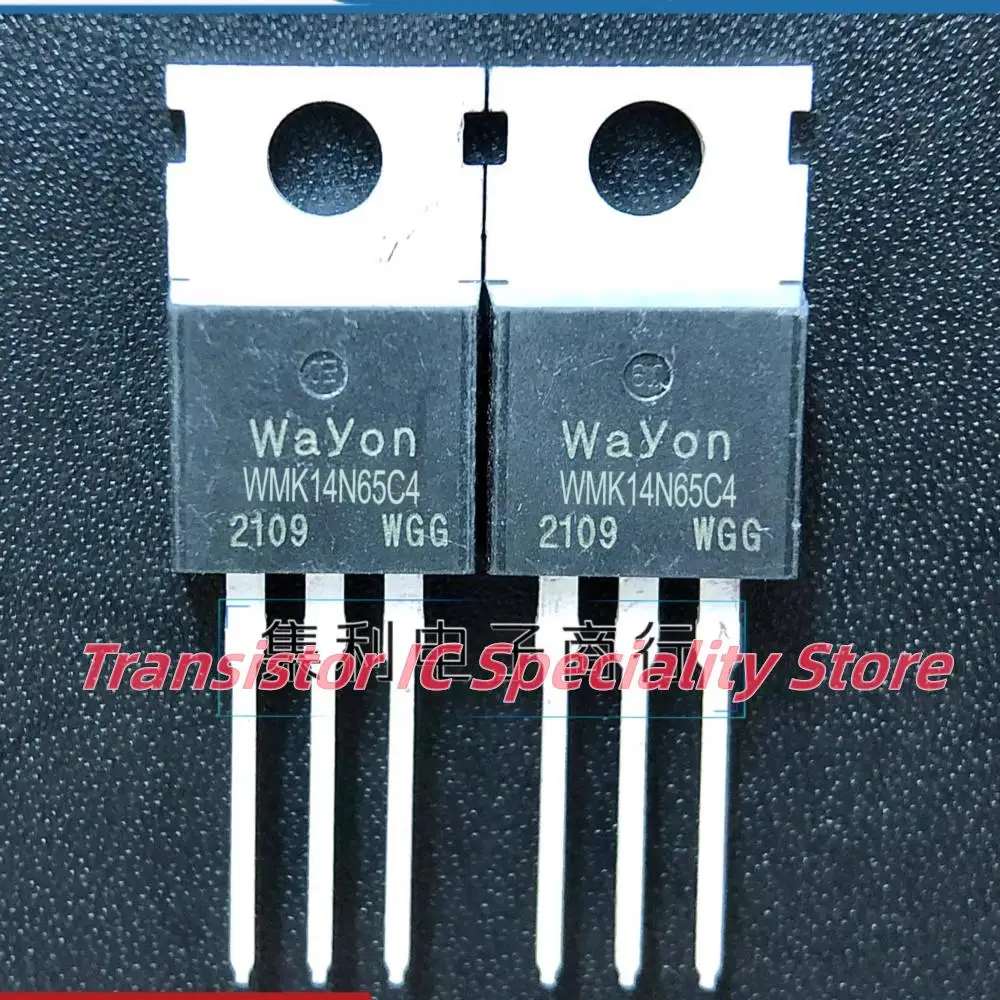 5PCS-10PCS  WMK14N65C4  650V MOS TO-220F Imported  Original  Quick Delivery