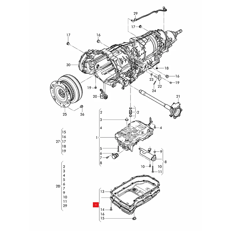 لشركة فولكس فاجن طوارق أودي Q7 Q8 بينتلي بينتايجا لامبورغيني أوروس عموم زيت ناقل الحركة ج