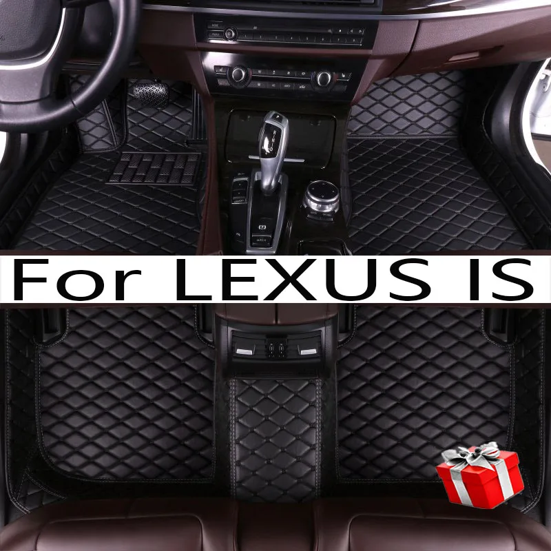 

Car floor mats for LEXUS IS series 200 300 300C 250 250C 2008 2009 2010 2011 2012 Custom auto foot Pads automobile carpet cover