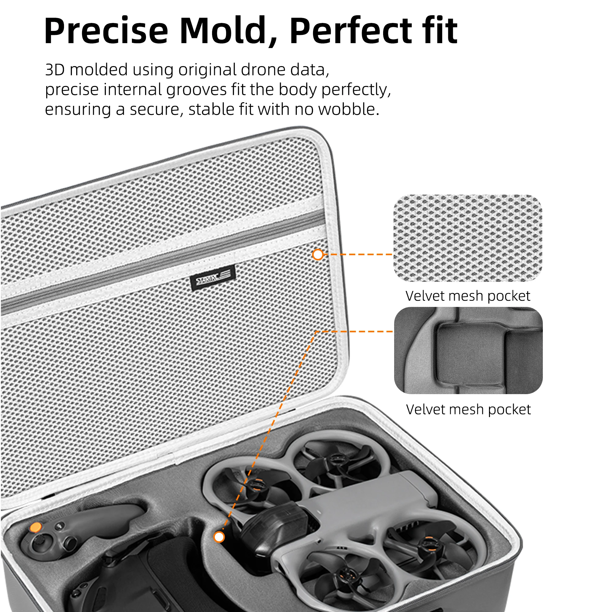Carrying Case For DJI Avata 36 - Drone Motion Rc ulasan dan harga