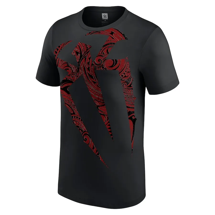 

Men's Black Roman Empire OTC 1 Horde Logo T-Shirt Simple Loose Comfortable Sweat Absorbing Breathable Suitable for Daily Leisure