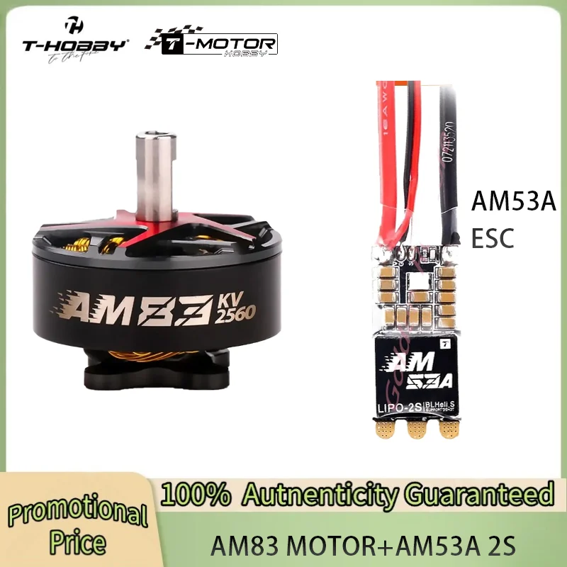 

T-HOBBY T-MOTOR AM53A ESC AM83 KV2560 P5B 3S TO HUNDRED METRE