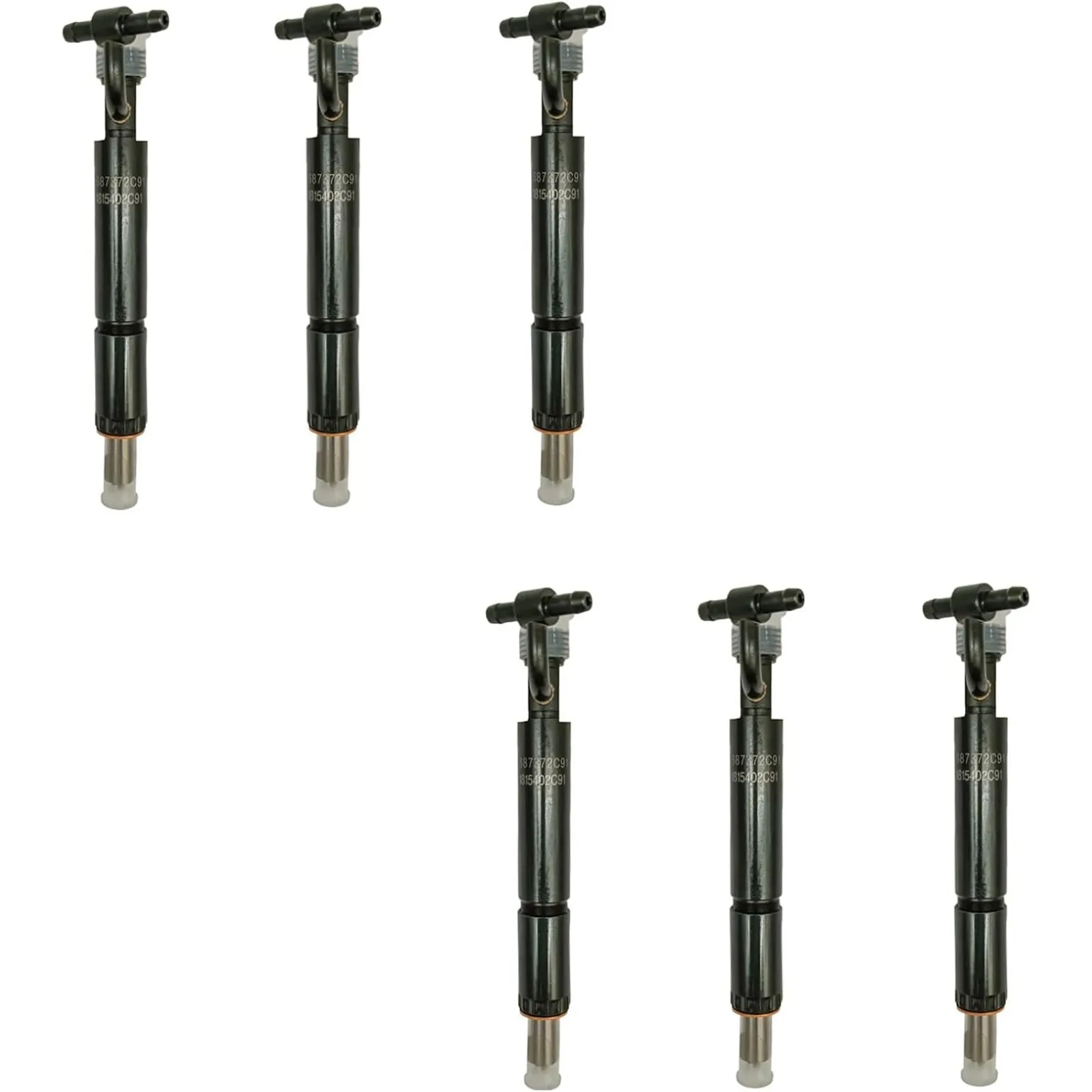 781695 1815402C91 Fuel Injector 6PCS for Navistar DT466 DTA466 Engine