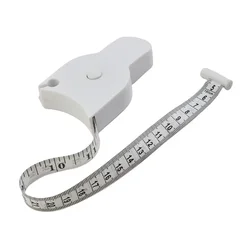 High Quality Tape Measure 150cm 8.5*5.3*2cm Measure Tool Mini Plastic Portable Retractable Waist Circumference