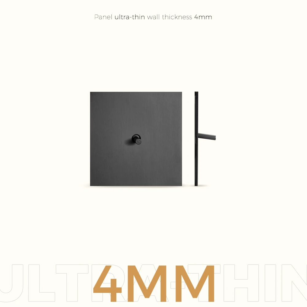 Avoir Wall Toggle Switch Gray Stainless Steel Panel Light Switches 2Way Power Socket Europe Korea French Electrical Outlets Home