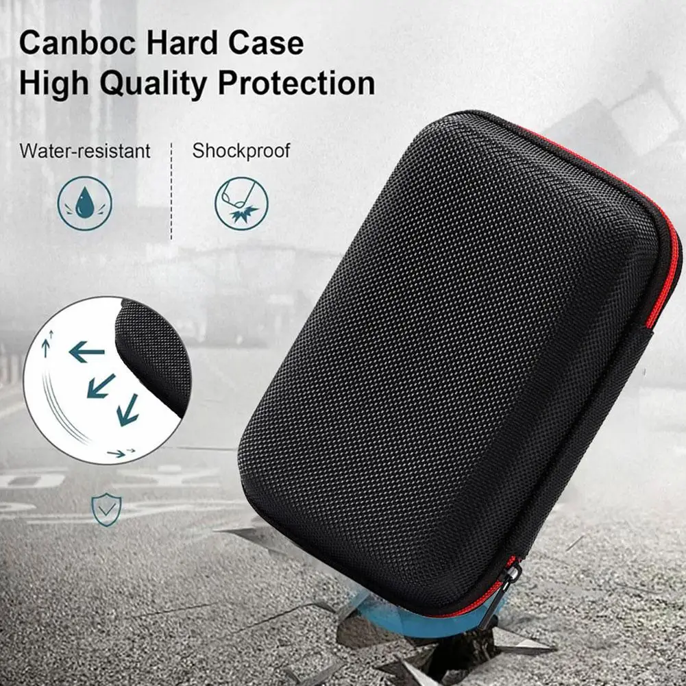 1pc R36S Fall Lagerung Tasche Für R36S R35S Schwarz Rot Farbe EVA Tuch Spielkonsole Harte Stoßfest Schutzhülle Gaming zubehör