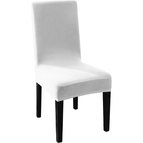 Bogda Velvet Lycra Chair Cover 6'lı Set