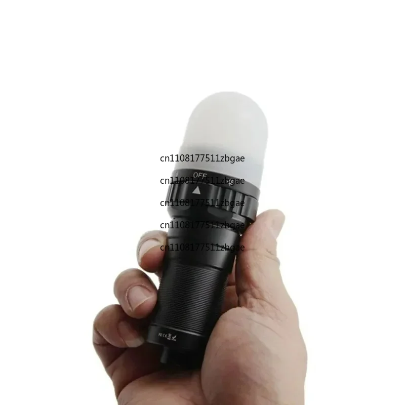 Waterproof 150M Depth Beacon Signal 3000 Lumen Underwater Diving Strobe Light Rechargeable 26650 Battery IP68