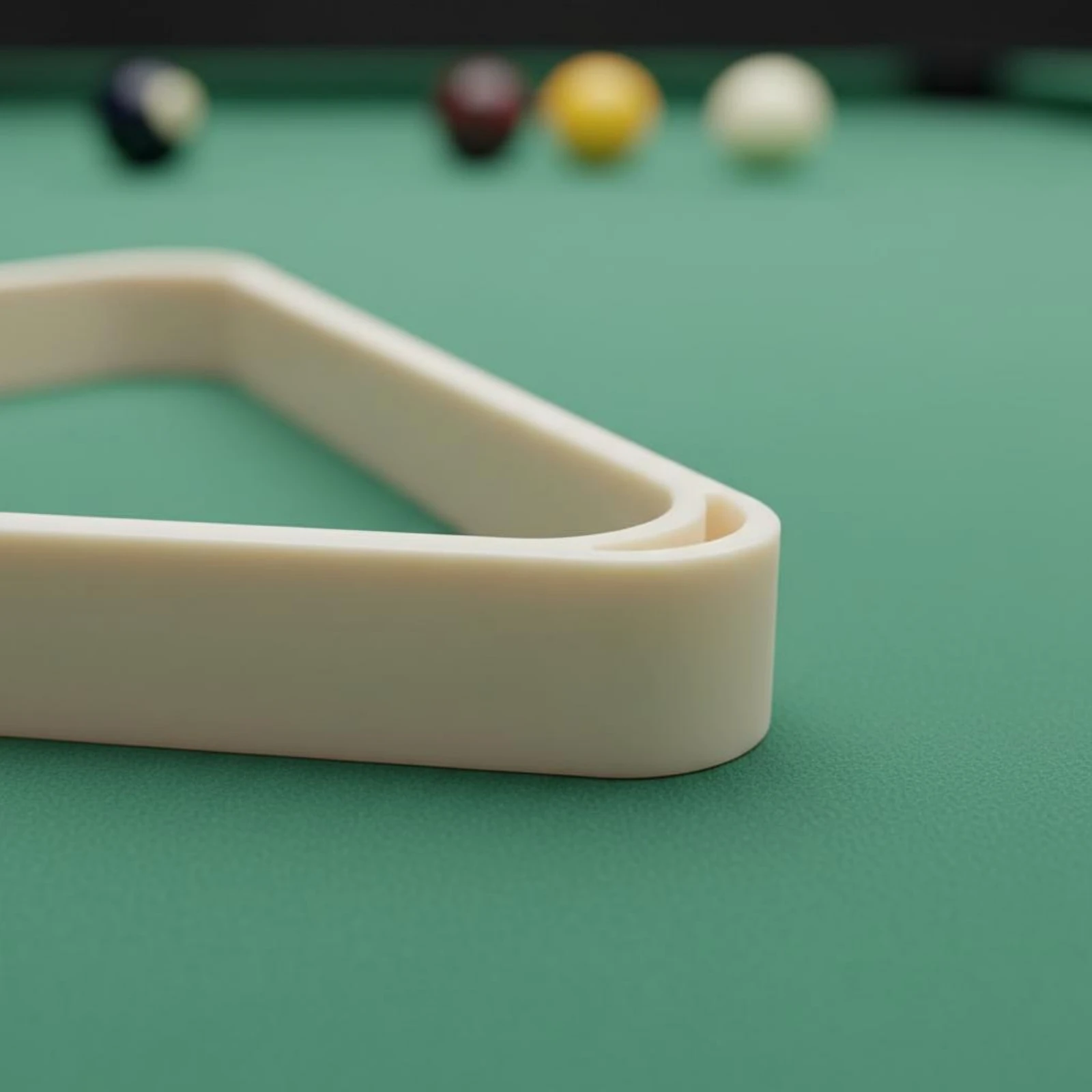 Traditional Billiards Rack Sturdy Pool Triangle Diamond Rack Rack for Game Room
