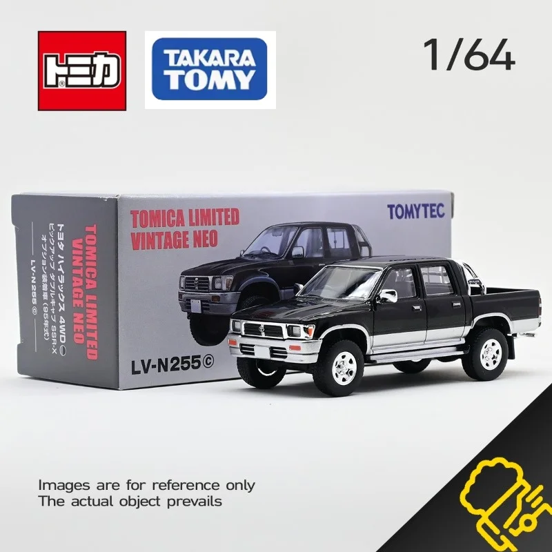 

TAKARA TOMY Tomytec TLV LV-N255c Toyota HILUX 4WD Simulation alloy car model, Boys' toys, adult collectible ornaments.