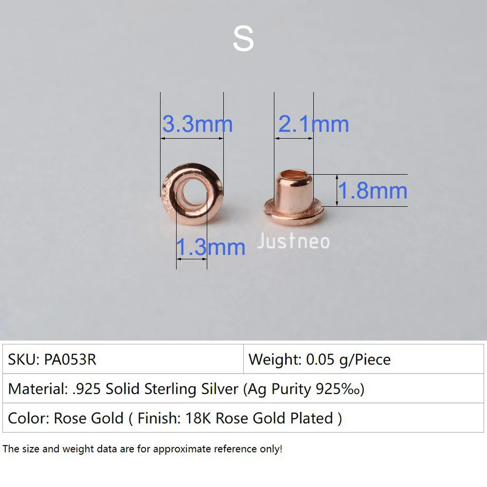 Variant: Rose Gold-3.3mm