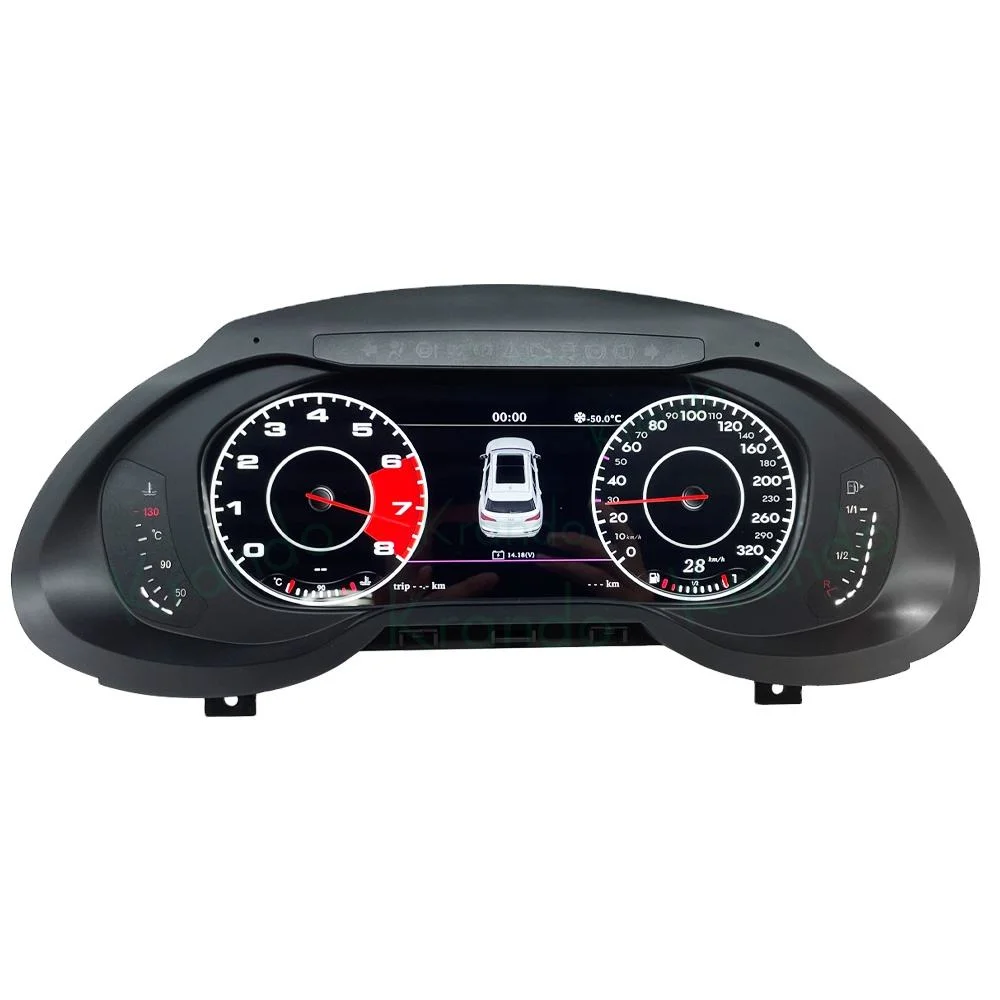 

Krando 12.3'' Car Digital Cluster For Audi A4 13-16 Automotive Virtual Cockpit Panel Speedometer LCD Instrument