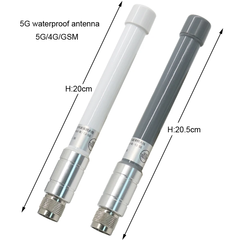 Long-distance FRP 5G 4G LTE 3G GSM 600~6000Mhz Antenna Optimised Tuned Helium Miner Fiberglass Aerial Waterproof AmpliferAntenna