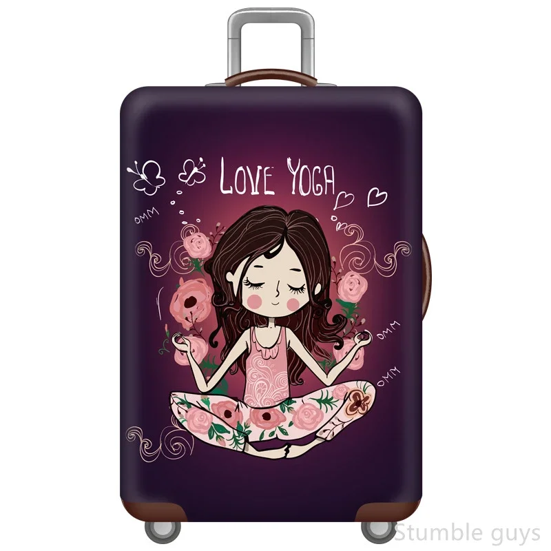 

Прочный эластичный защитный чехол для багажа, защита от пыли, надежный, подходит для чемоданов от 18 до 32 дюймов.