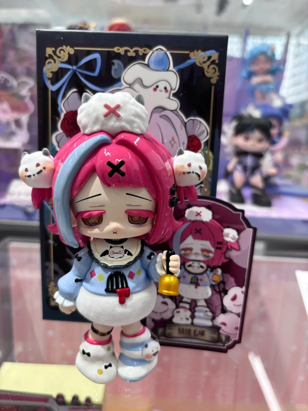 New Original Missy Blind Box Series Sweet Mourning Lolita 2v Crow Paradise Anime Dark Style Action Figure Fashion Collection Toy