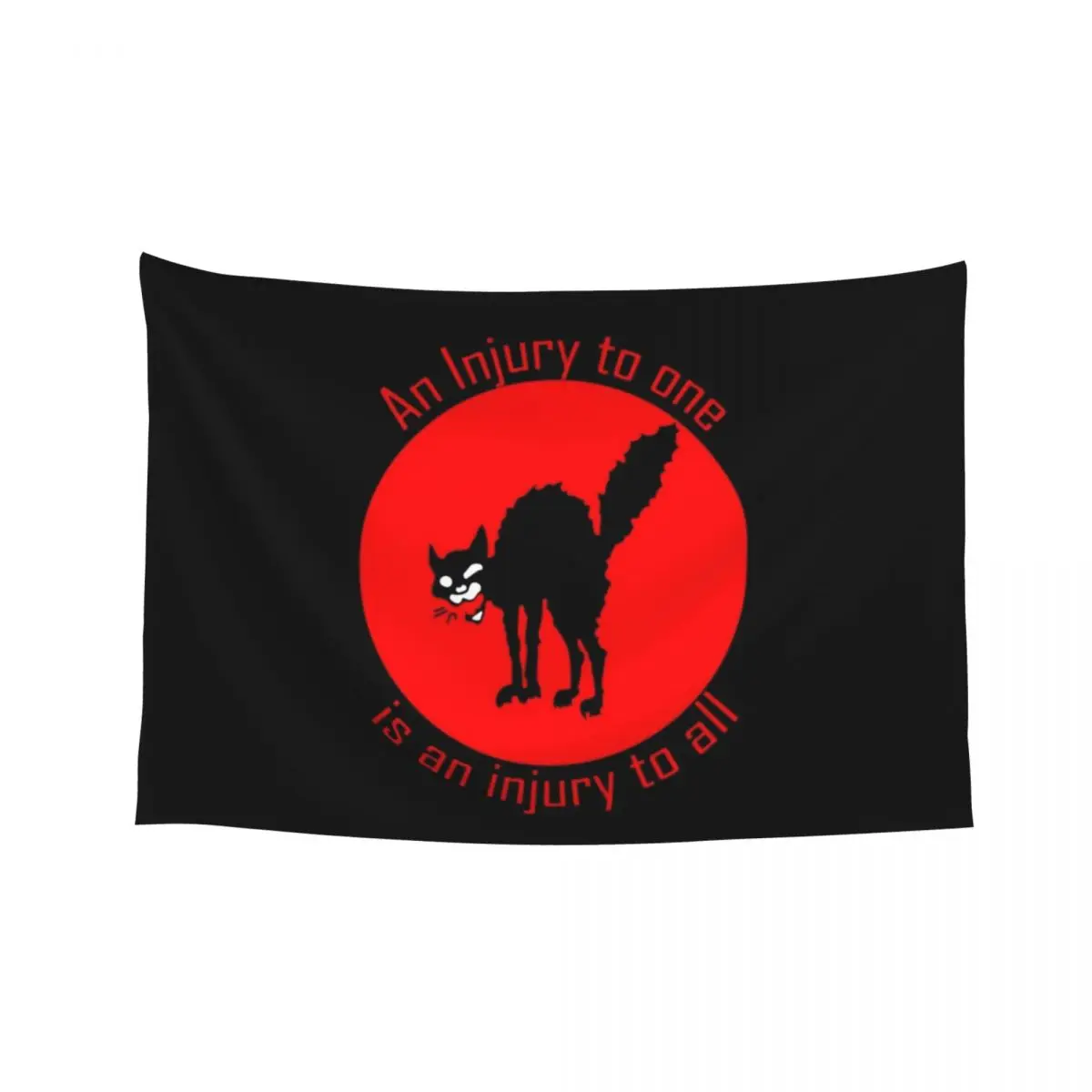 

Sabo Tabby An Injury to One is an injury to all Tapestry Bedroom Decor Decoration Bedroom Wall Mural Tapestry