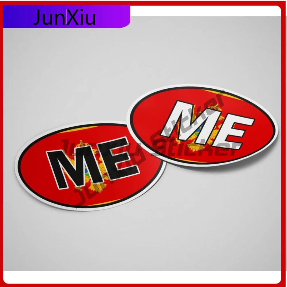 

Montenegro MNE Sticker Funny Door Trim Toilet Unique Air Conditioners Refrigerators Waterproof Scratch Resistant Vehicle Decor