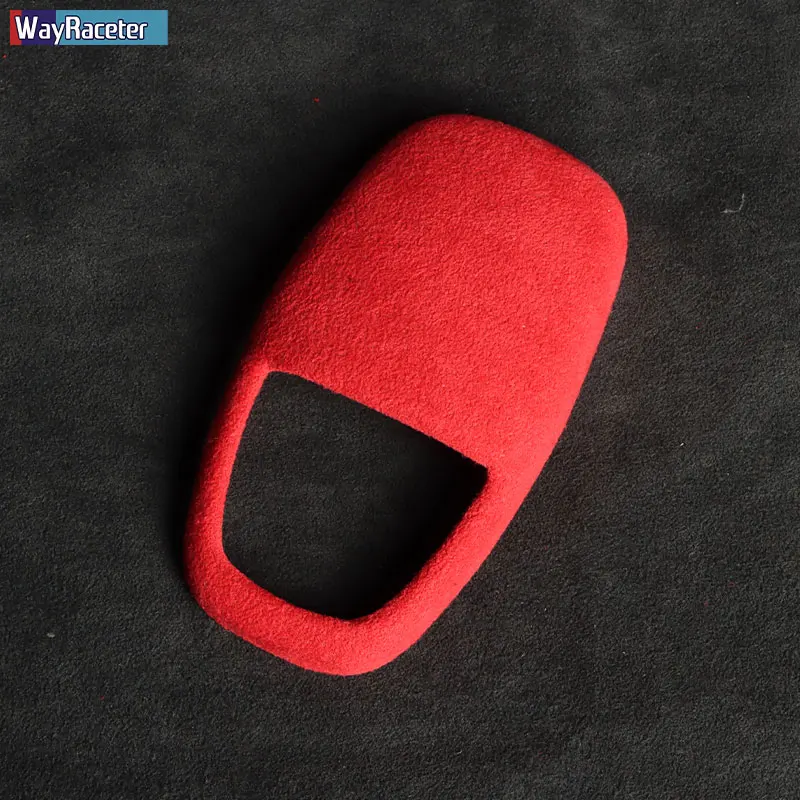 Ultrasuede Top Suede Car Wrapping ABS Gear Shift Knob Sticker Cover For Dodge Charger Challenger Durango 2021 2015- Accessories