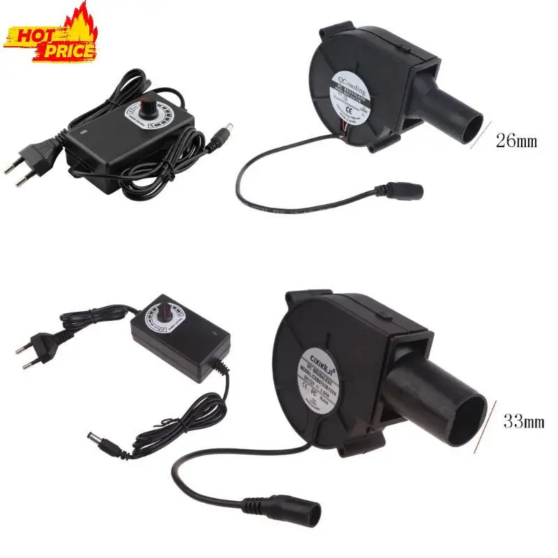 

Вилка стандарта ЕС/США, уличный вентилятор для приготовления барбекю, вентилятор для древесного угля, портативный вентилятор для