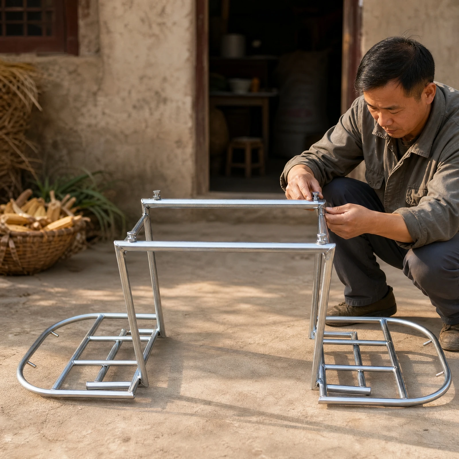 Bike Cargo Rack - Portapacchi Posteriore per Moto a Larghezza