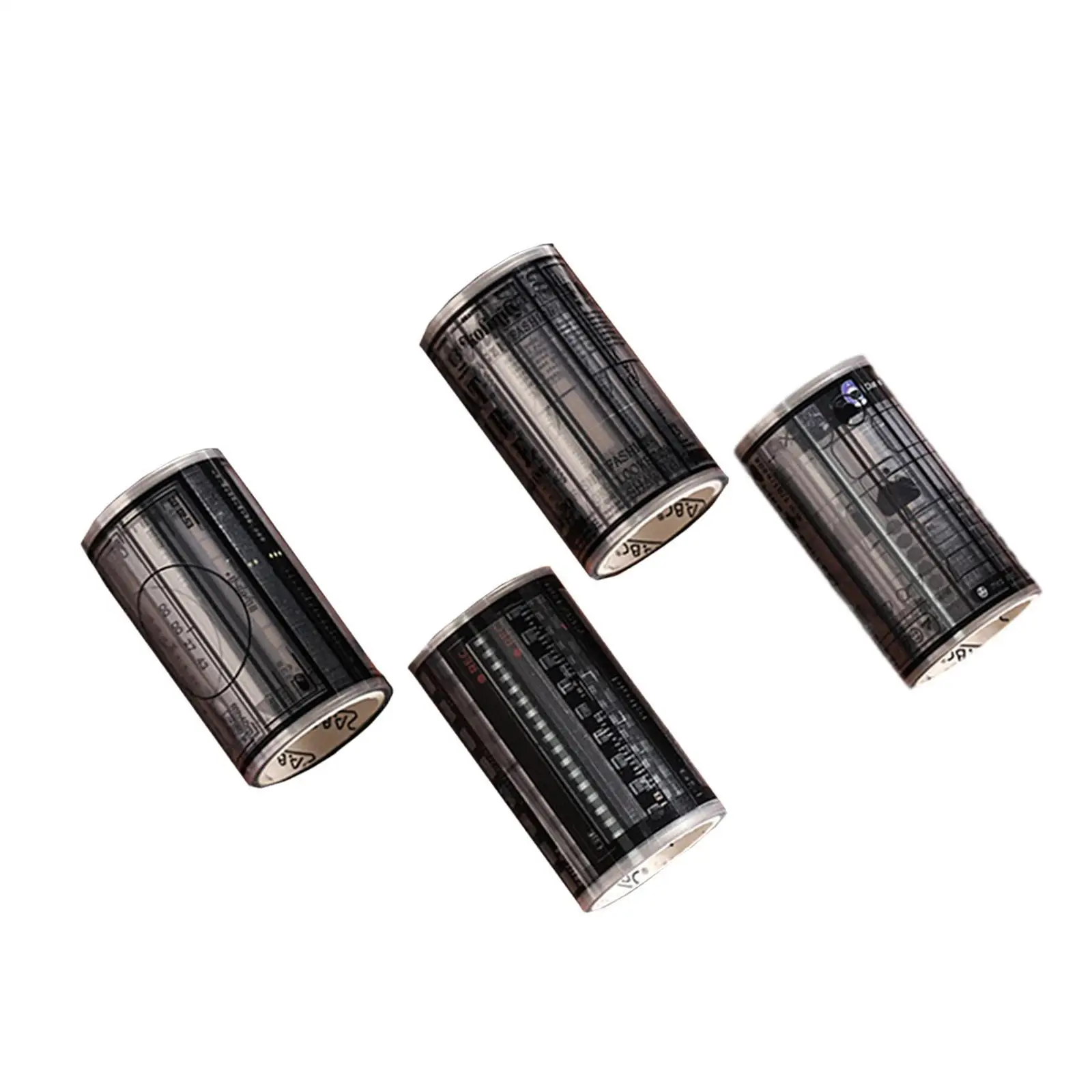 

4Pcs Scrapbooking Tapes DIY for Card Scrapbooking Supplies Party Decorations