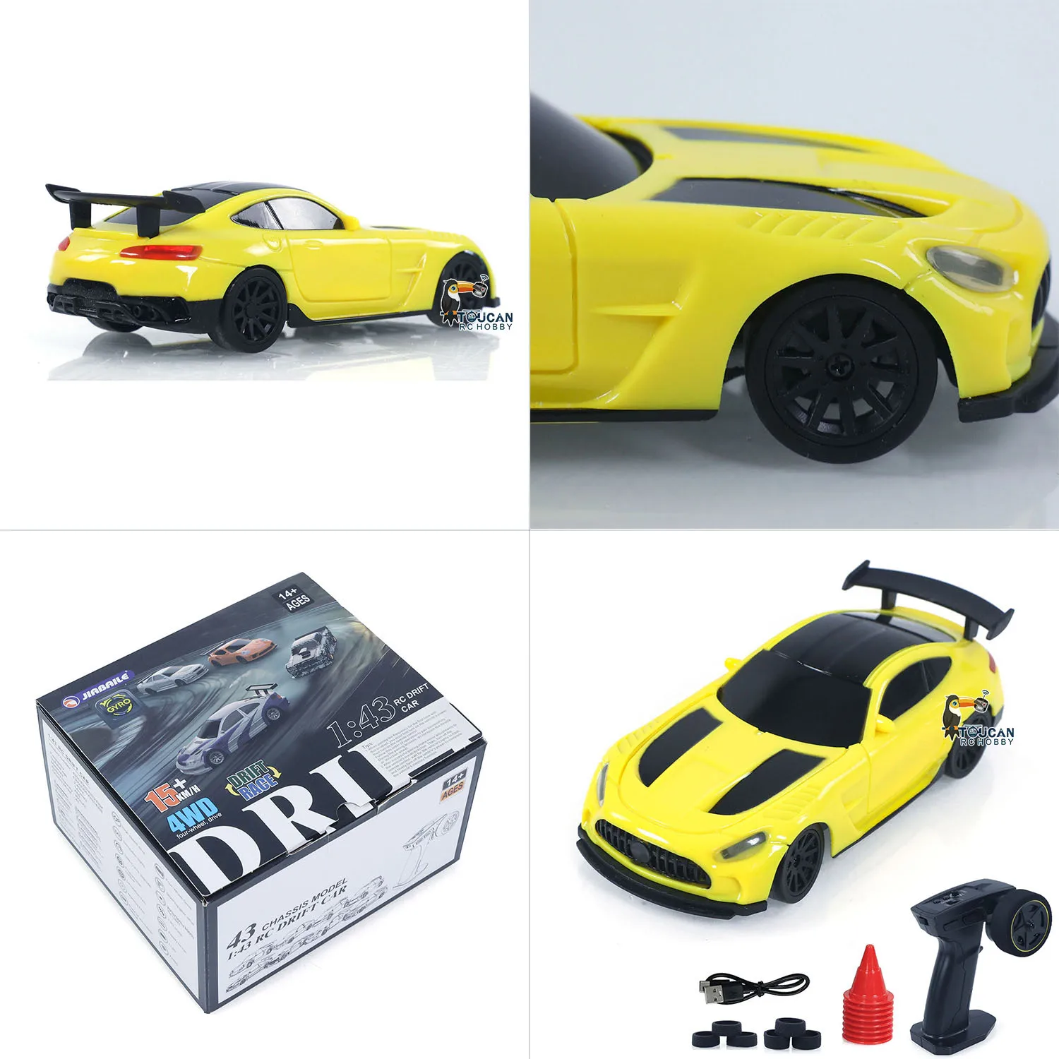 

Игрушки 1/43 4WD 2.4g RTR Mini RC Скоростной автомобиль с полным приводом Радиоуправление Гоночный дрифтинг Автомобиль Дистанционная высокоскоростная модель для мальчика
