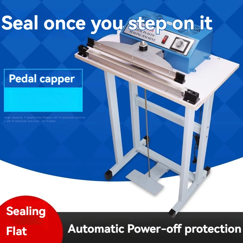 Pedal Sealing Machine Pedal Film Aluminum Foil Electrothermal Continuous Sealing Machine Plastic Bag Plastic Packaging Machine