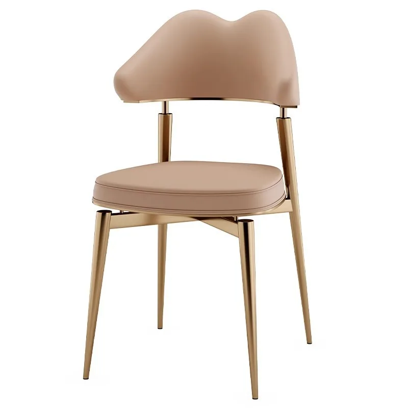 

New dining ch air light luxury minimalist dining table c hair modern simple household island cha ir Italian hotel chair designer