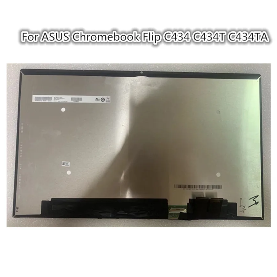original 14 fhd 1920x1080 lcd led touch screen digitador assembleia para asus chromebook flip c434 c434t c434ta 01