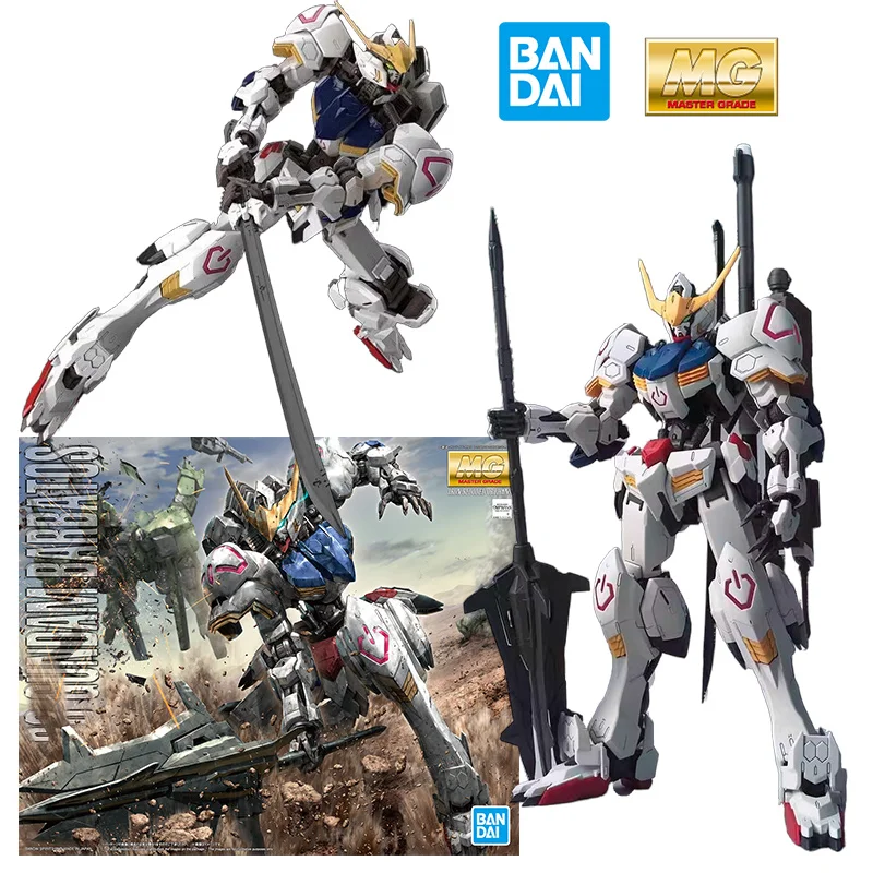 

Bandai MG Gundam Barbatos Gundam Iron-Blooded Orphans 1/100 25Cm Anime Original Action Figure Model Assemble Toy Gift Collection