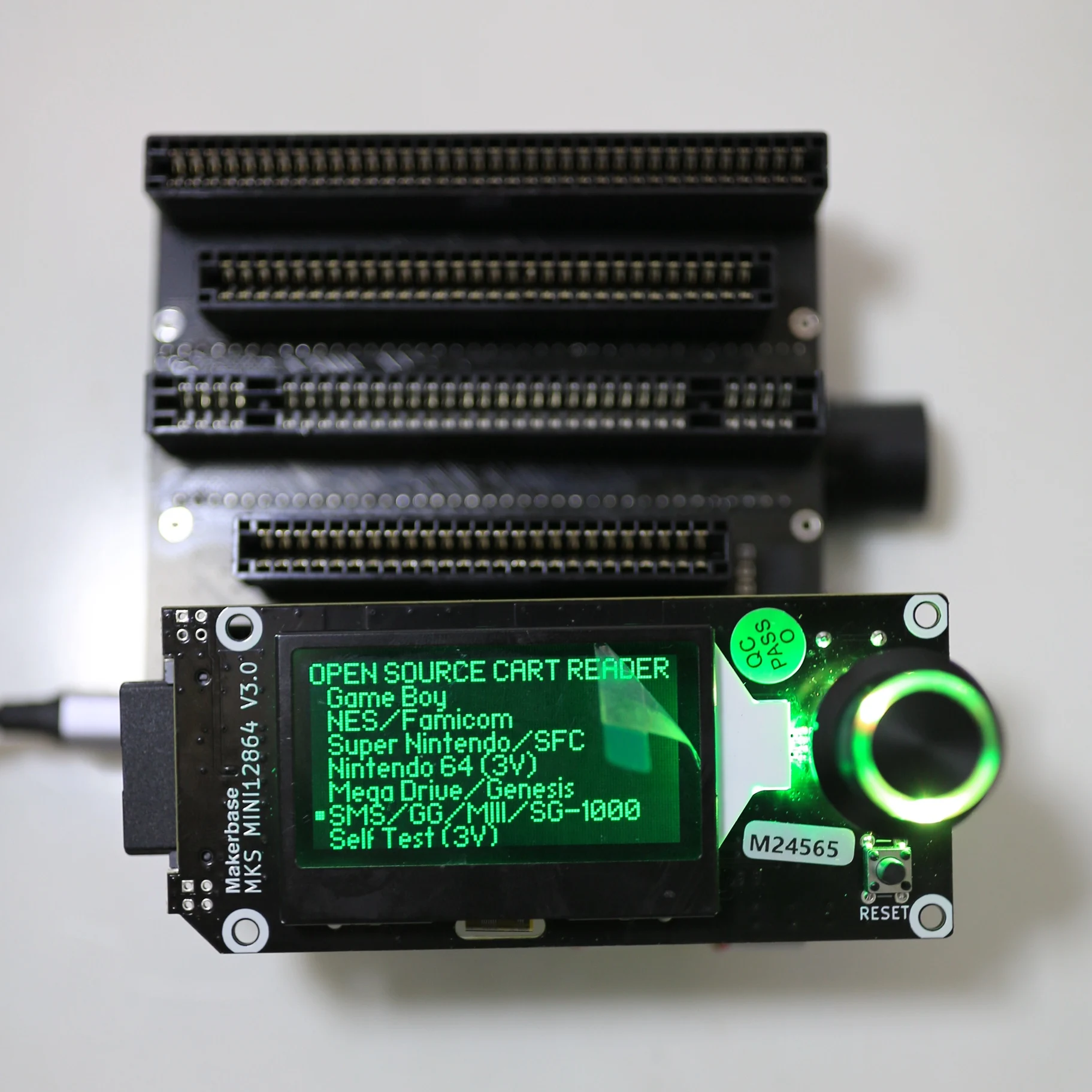 

DIY Sanni Cart Reader V5 Retro Game Card Dumper Leitor de cartucho de código aberto Kit NES FC MD N64 SFC SNES GBAs inteiros