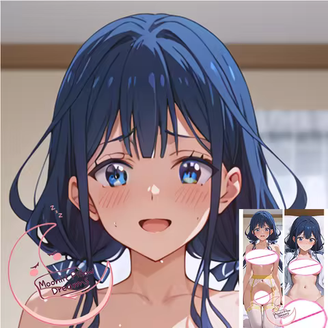 Custom Anime Dakimakura Aki Adagaki Koi to Uso Double-sided Print Life-size body pillows cover Adult anime body pillowcase