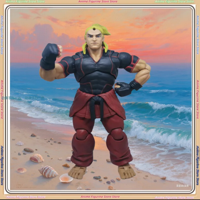 

Storm Toys 1/12 ST Street Fighter 5 Street Fighter 5 Ken Оригинальный цвет Фигурка Кена Скульптура