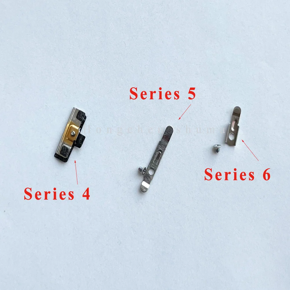 For Apple Watch Battery Socket Holder Fixing Screws iron Series 4 5 6 40mm 44mm Replacement Repair Parts