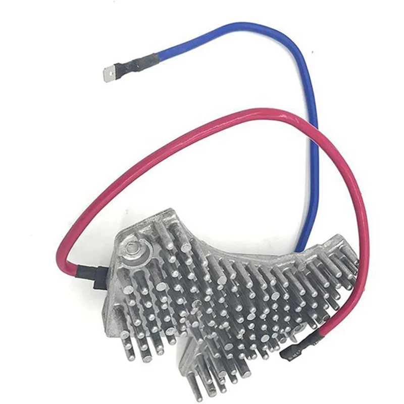 

NEW-2 Piece Blower Motor Resistor Regulator Silver Automotive Supplies For Mercedes Benz W202 W210 2028207310