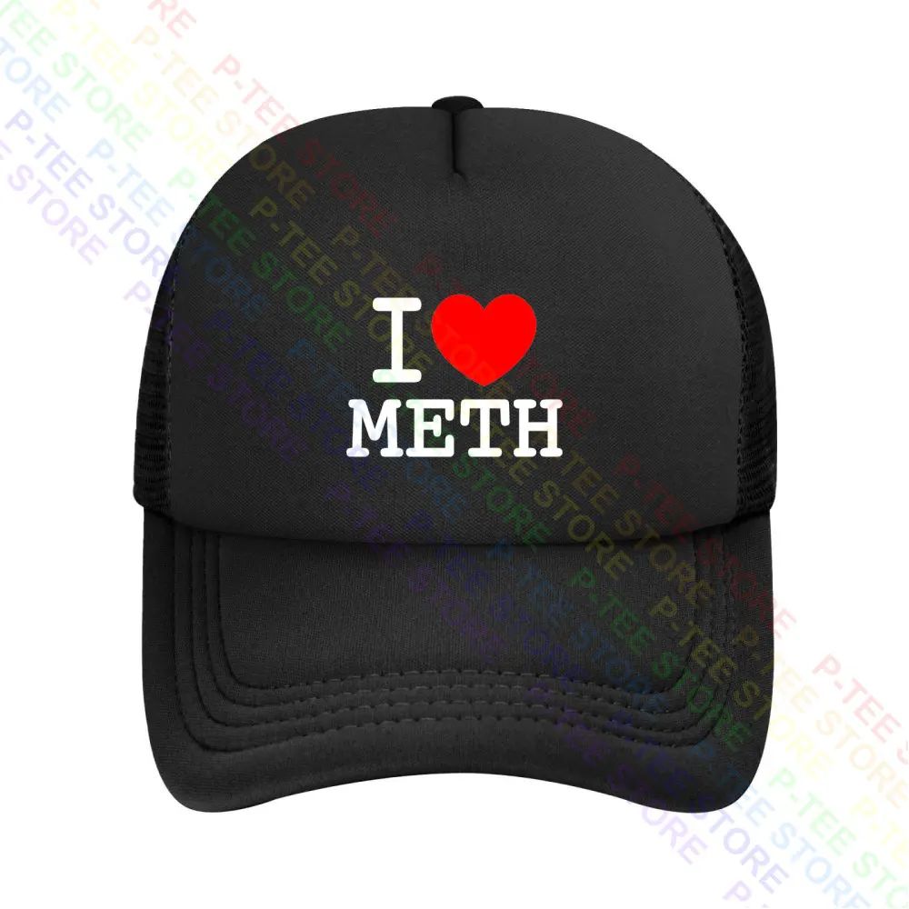 I Love Meth Ny Funny Drugslsd High Crystals Baseball Cap Snapback Caps Knitted Bucket Hat