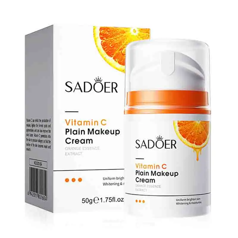 SADOER Vitamin C Face Cream Moisturizing Rejuvenating Brightening Hydrating Facial Creams Beauty Face Skin Care Products