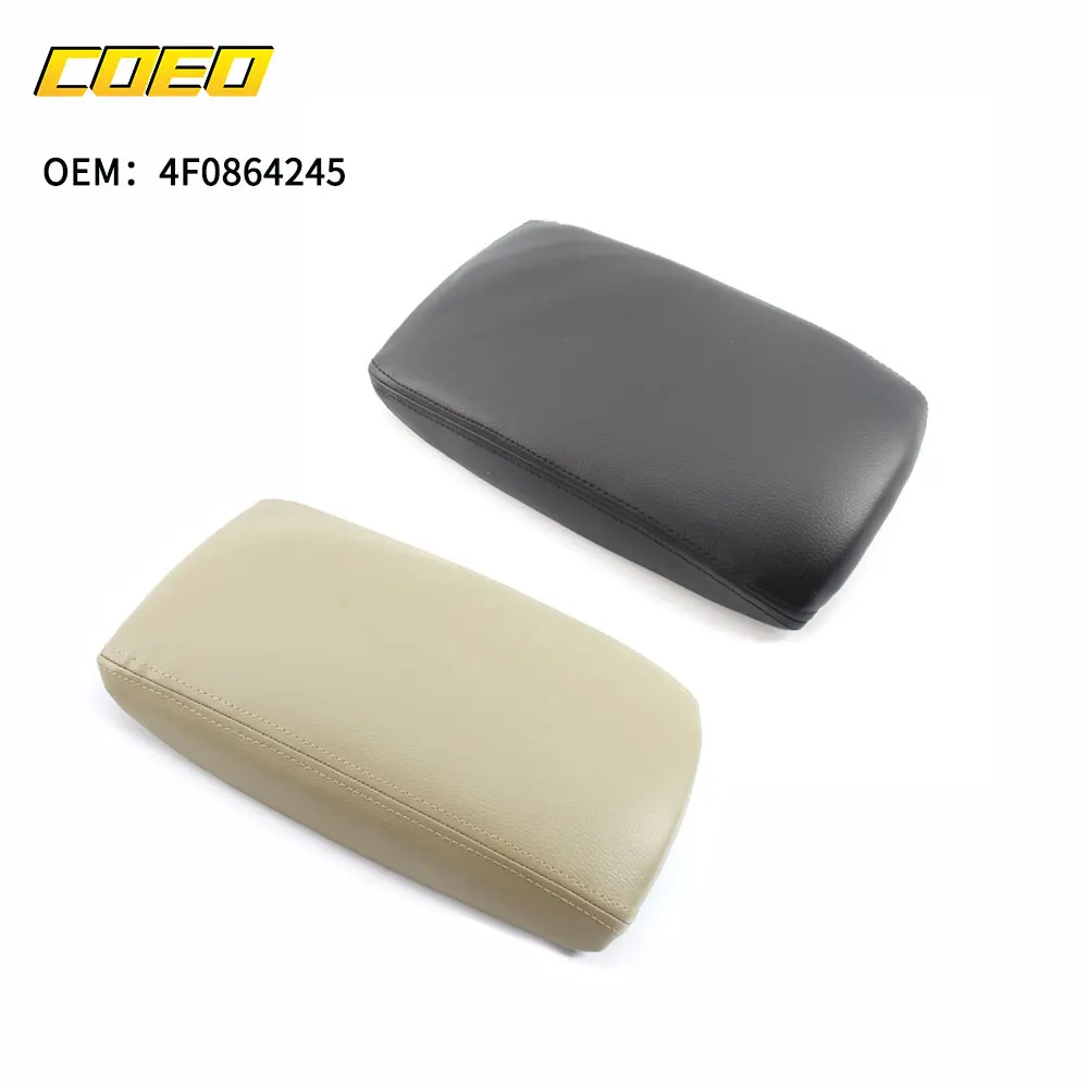 

For Audi A6L C6 2005-2012 Console Center Armrest Cover Armrest Case Cover 4F0864245 black/Beige