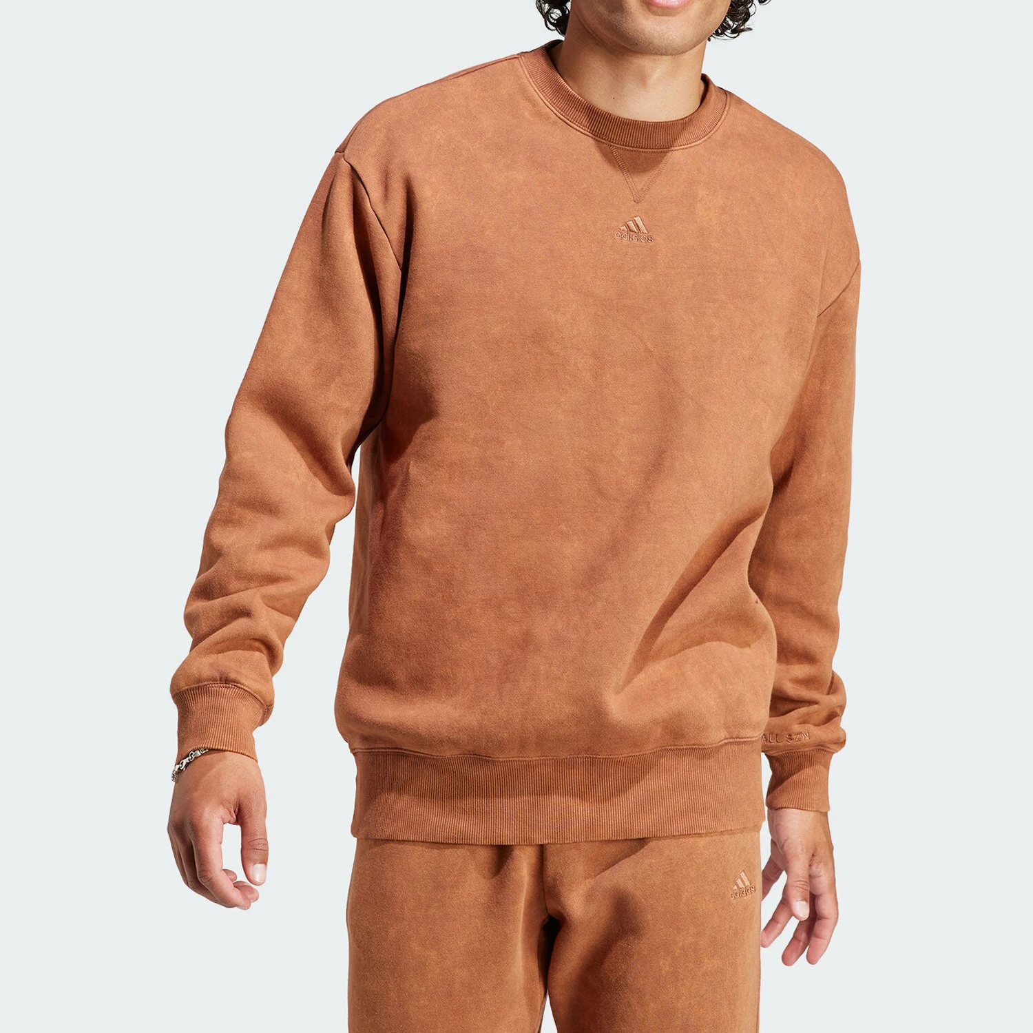 

Adidas genuine Winter New Men's Minimalist Fleece Casual Hoodie IJ6927