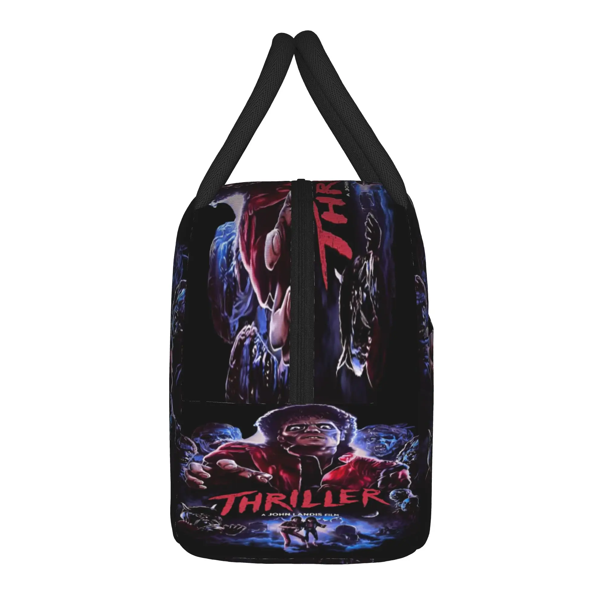 Michaels Thriller Jacksons Lunch Bag Picnic Portable Lunch Box For Child  Waterproof Graphic Cooler Bag