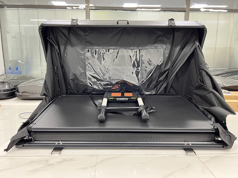 New Arrivals Aluminum Shell Roof Top Tent Car Rooftop Tent Camping Roof Top Tent