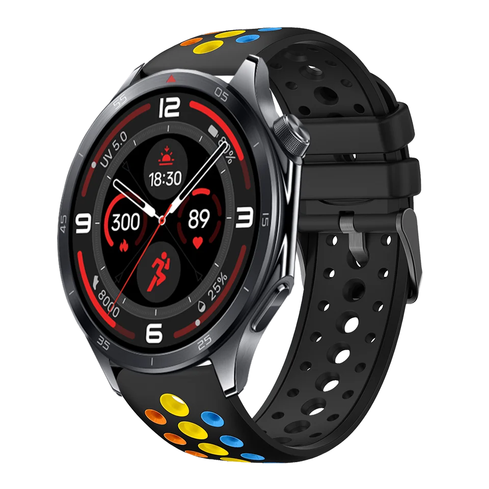 Correa de silicona de 22mm para OnePlus Watch 3 2 2R/OnePlus, pulsera de 46mm para hombres y mujeres para OPPO Watch 4 Pro 2 X2/Realme Watch S 2 3 Pro