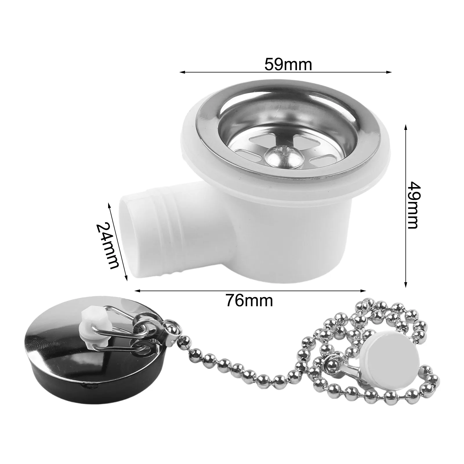 

Сливной соединитель для раковины на колесах, прямоугольный сливной отверстие для раковины, канализационный адаптер для фургонов, лодок, аксессуары для автофургонов