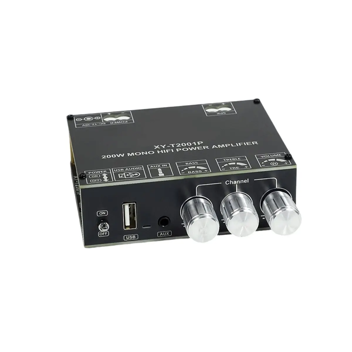 （2026 SUMMER）T2001P Upgraded Version 200W Bluetooth Digital Amplifier Board with High and Low Frequency Adjustment TPA3221