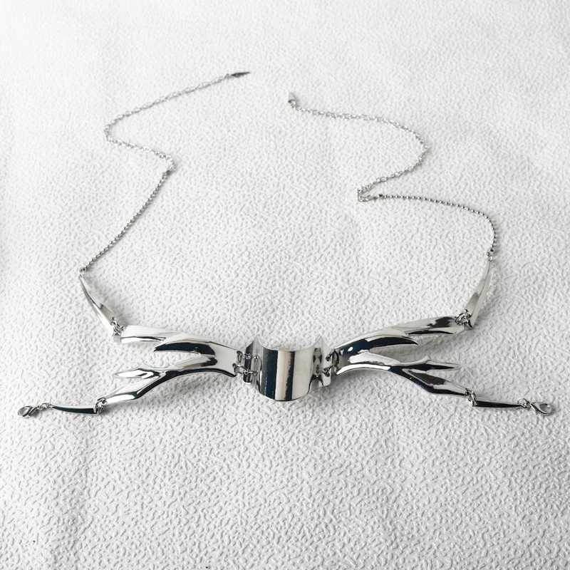 할로윈 펑크 외계인 디센트 노즈 메카니컬 마스크 코스프레 턱걸이 고딕 마스크 메탈 웨어 가면 파티 액세서리 멋진 물건